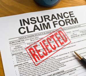 insurance rejected